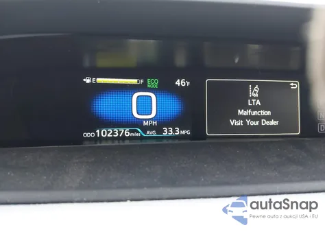 2022 Toyota Prius Le z USA, uszkodzony, nr VIN JTDKAMFU9N3166207